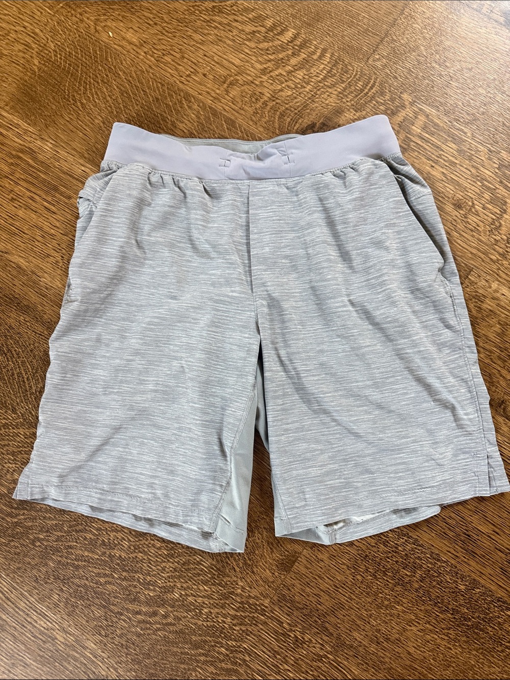 lululemon athletica Light Gray Men's Athletic Shorts
